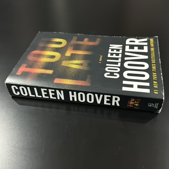 Too Late by Colleen Hoover - Paperback Novel - Picture 3 of 12